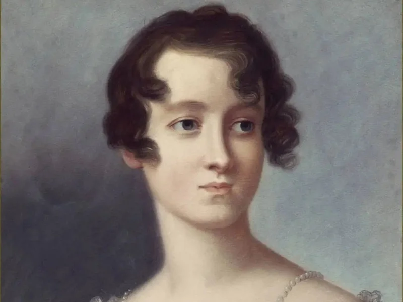 1771-Jakob Wilhelm Christian Roux - Ritratto della principessa Carolina Luisa di Sassonia-Weimar-Eisenach